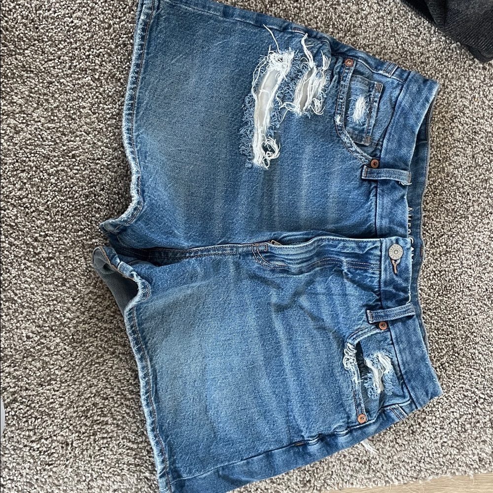 American Eagle Outfitters Blue Denim Shorts